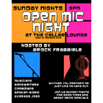 Sundays at The Cellar Lounge 8pm